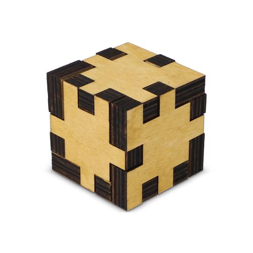 Wooden cube puzzle - Image 3